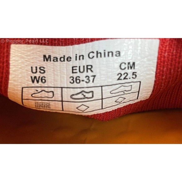 Women's Speed-Lace Deck Shoe Red Size 9 Water and Slip Resistant Soft Science - Picture 7 of 10